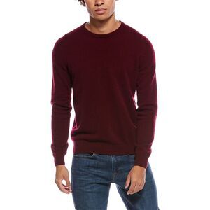 Mette Mens  Cashmere Crewneck Sweater, Red